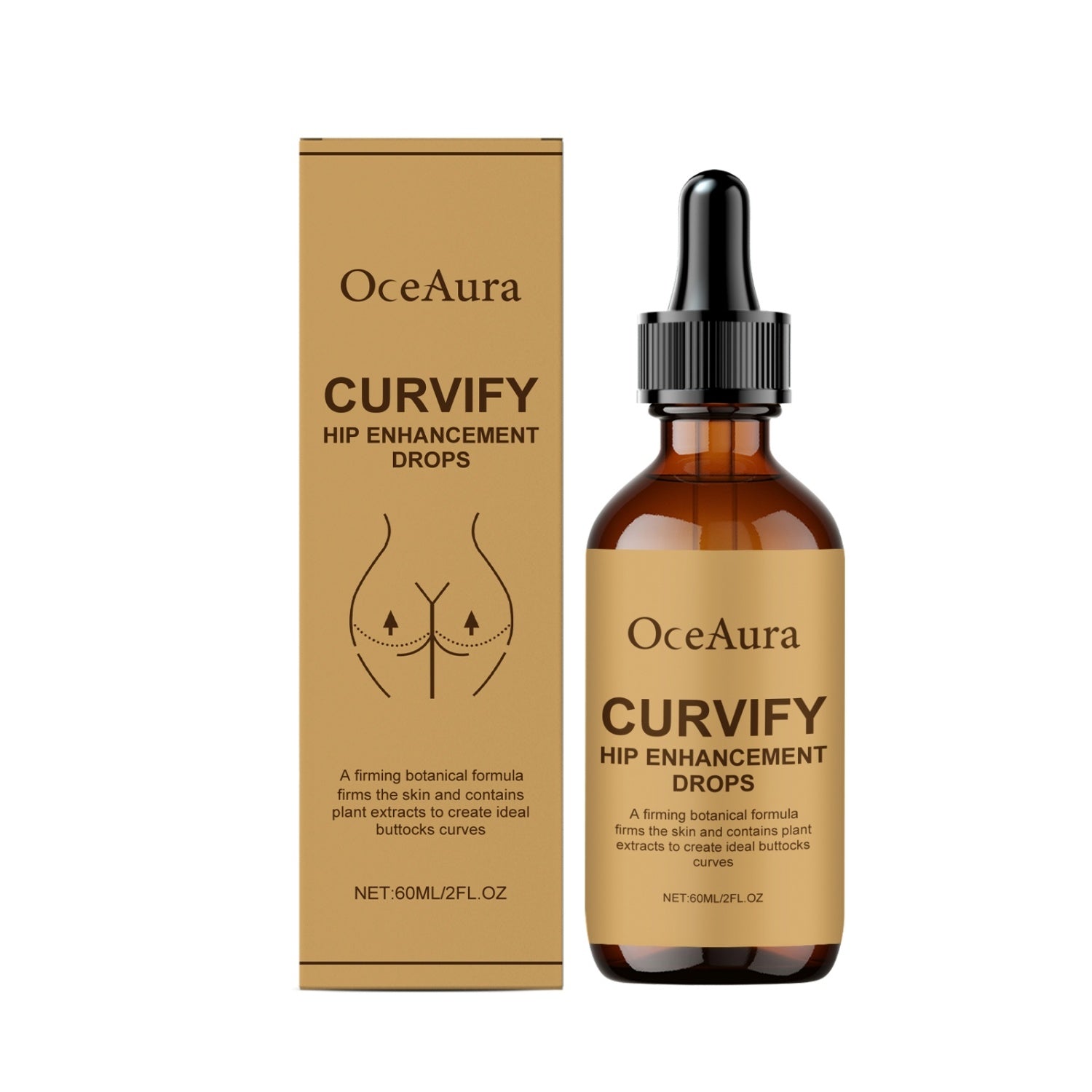 Bealuva Curvify Hip Enhancement Drops