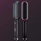 Bealuva StyleBrush Pro – 2-in-1 Hair Straightener & Curler