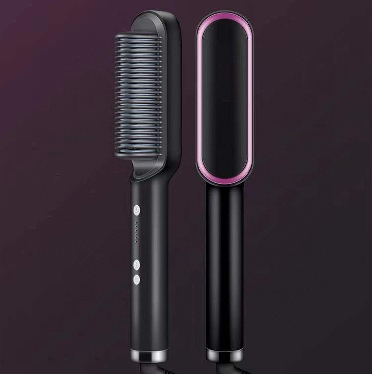 Bealuva StyleBrush Pro – 2-in-1 Hair Straightener & Curler
