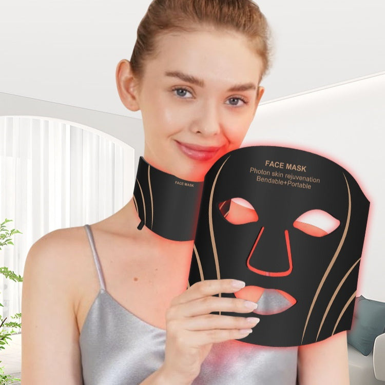 Bealuva LED Photon Facial Mask – Red Light Therapy Skin Rejuvenation Device