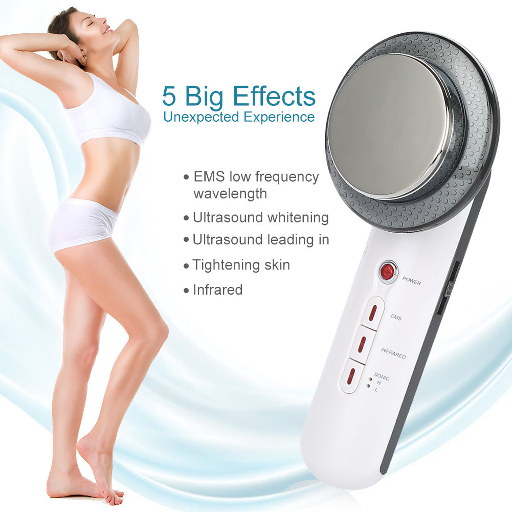 Dispositivo de belleza para adelgazar, masajeador portátil con ultrasonido para eliminar grasa corporal.