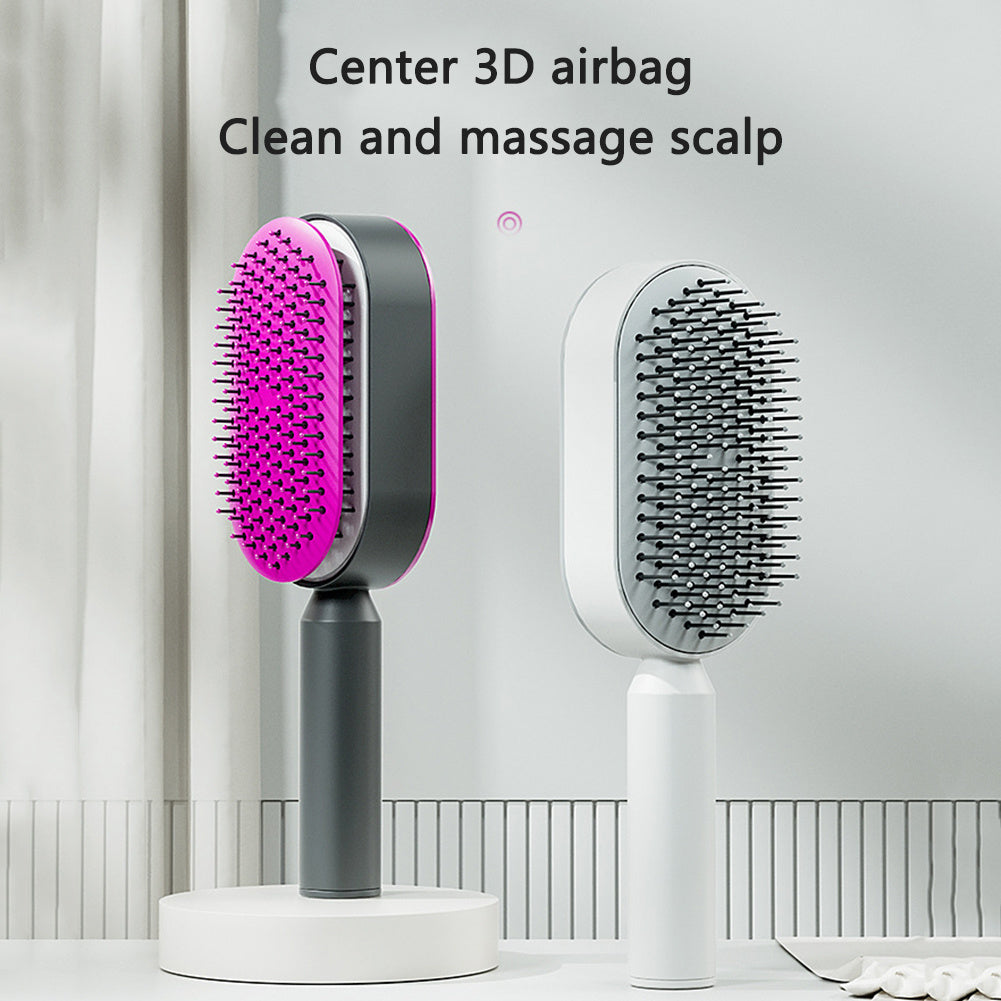 Bealuva Self-Cleaning Hair Brush