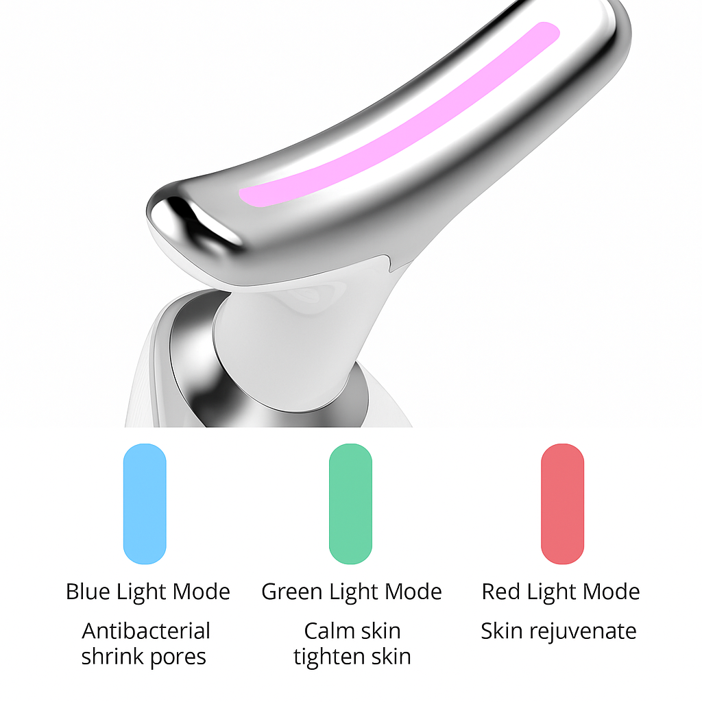 Bealuva Neck and Face Massager – Photon LED Massager