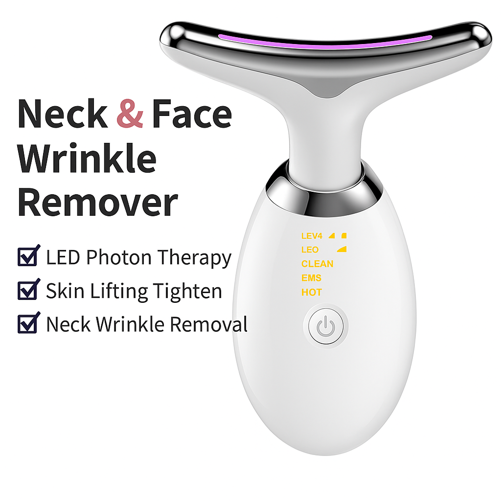 Bealuva Neck and Face Massager – Photon LED Massager