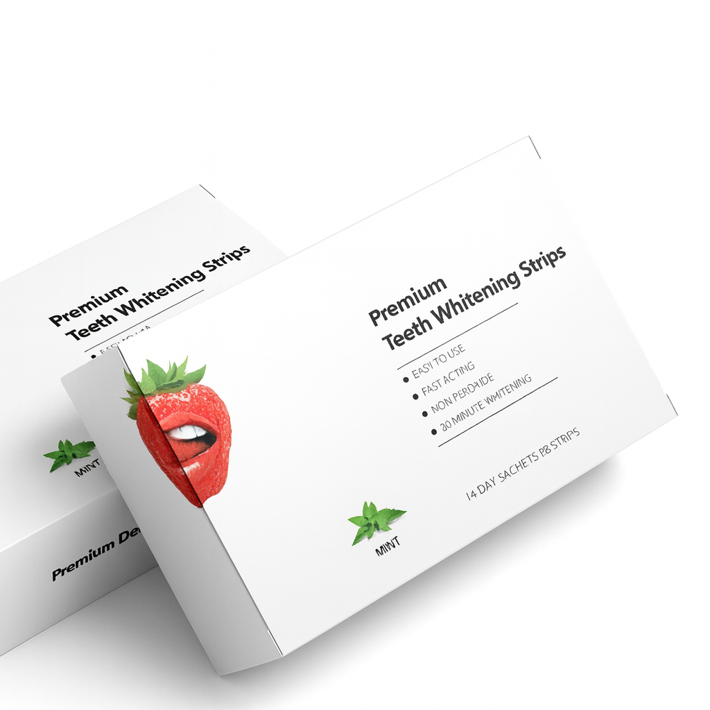Teeth Brightening & Whitening Strips — 14 day strips (Unisex)