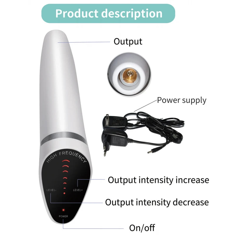 Bealuva 6-in-1 High Frequency Facial Wand
