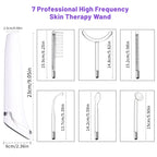 Bealuva 6-in-1 High Frequency Facial Wand