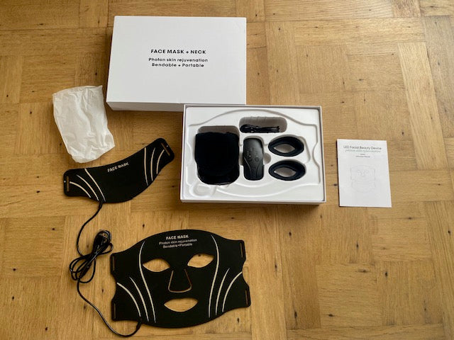 Bealuva LED Photon Facial Mask – Red Light Therapy Skin Rejuvenation Device