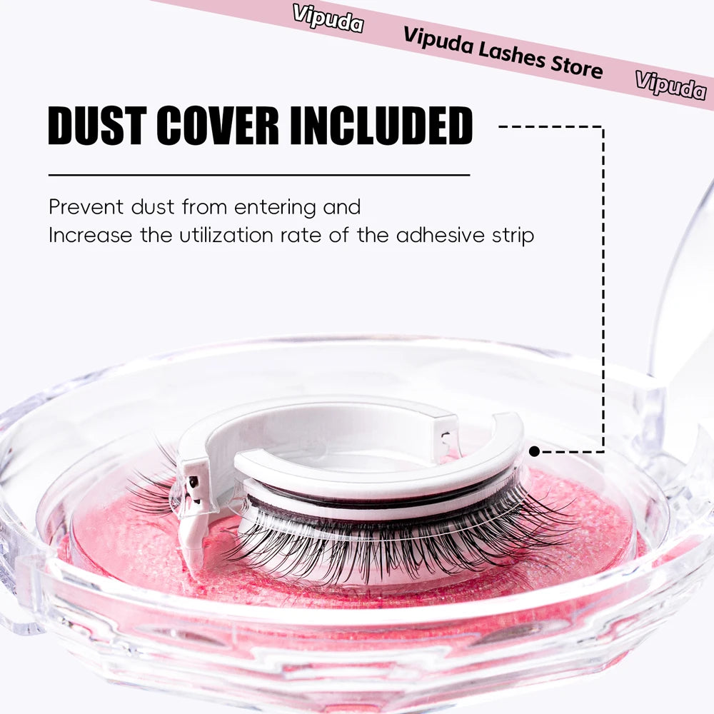 Bealuva Natural Type Self-Adhesive False Eyelashes