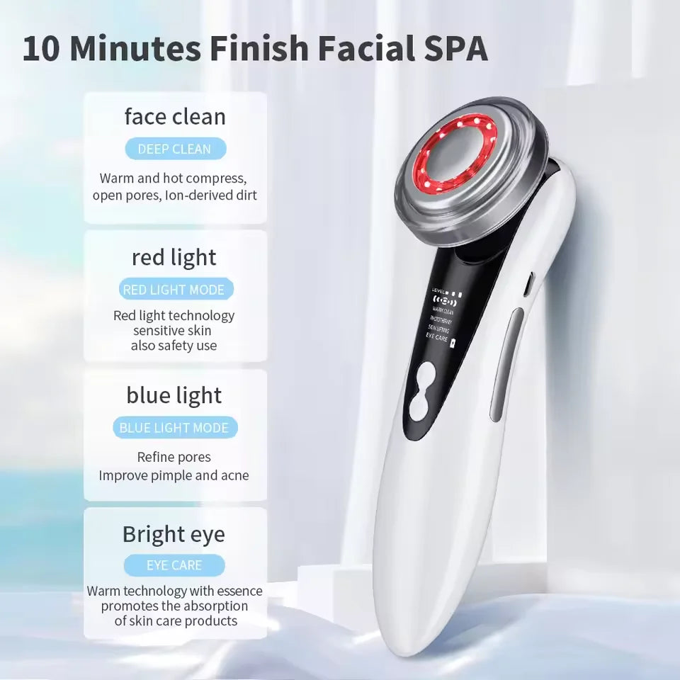 Béaluva 5-in-1 Multifunctional Facial Beauty Massager | Skin Rejuvenation & Lifting