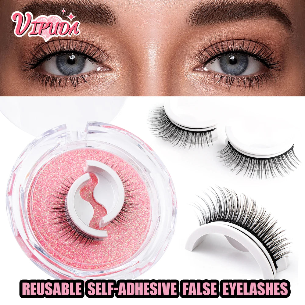 Bealuva Natural Type Self-Adhesive False Eyelashes