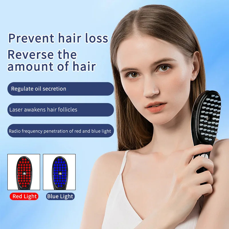 Electric Spray Massage Comb – 3-in-1 Hair Growth & Scalp Therapy