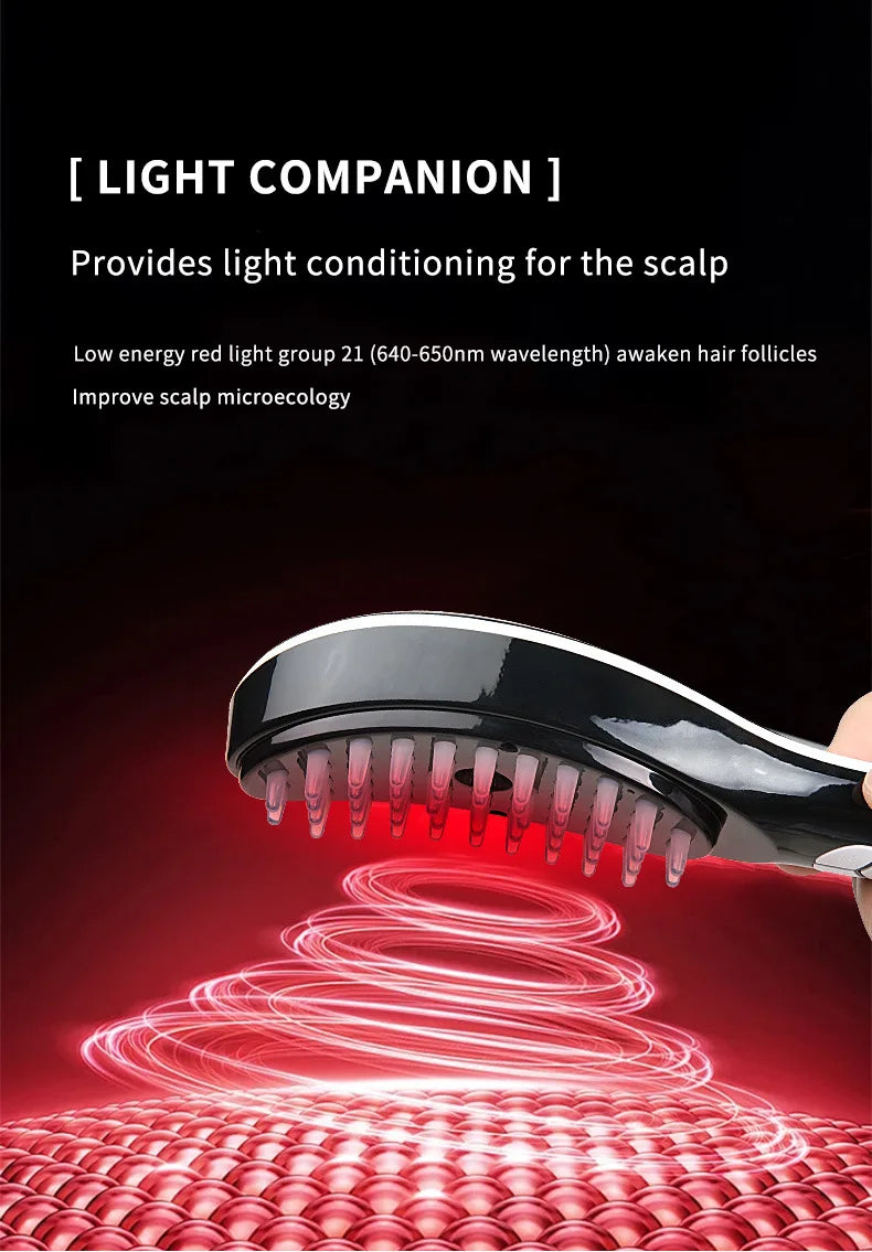 Electric Spray Massage Comb – 3-in-1 Hair Growth & Scalp Therapy
