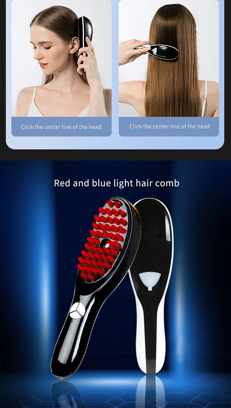 Electric Spray Massage Comb – 3-in-1 Hair Growth & Scalp Therapy