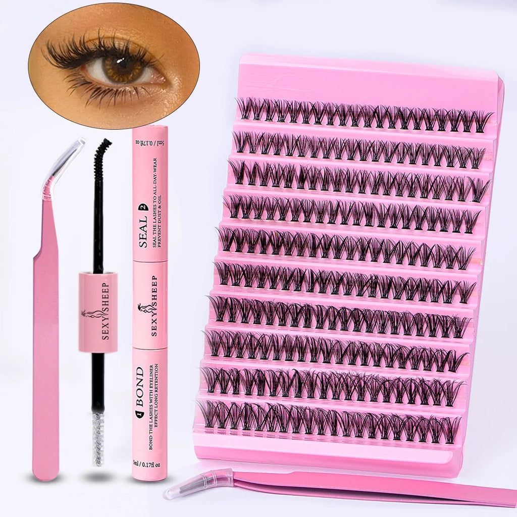 DIY False Eyelash Clusters Kit