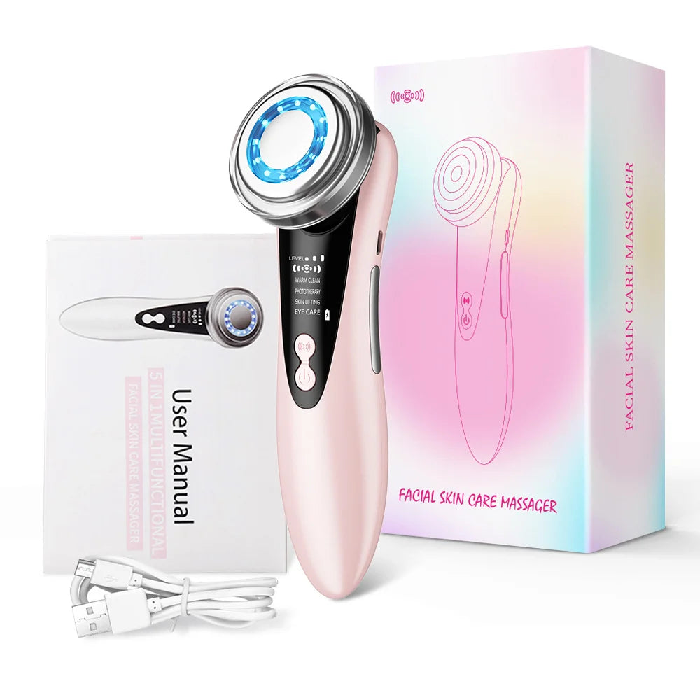 Béaluva 5-in-1 Multifunctional Facial Beauty Massager | Skin Rejuvenation & Lifting