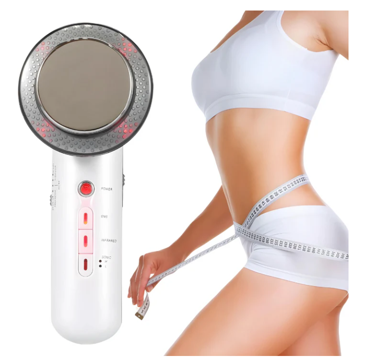 Dispositivo de belleza para adelgazar, masajeador portátil con ultrasonido para eliminar grasa corporal.
