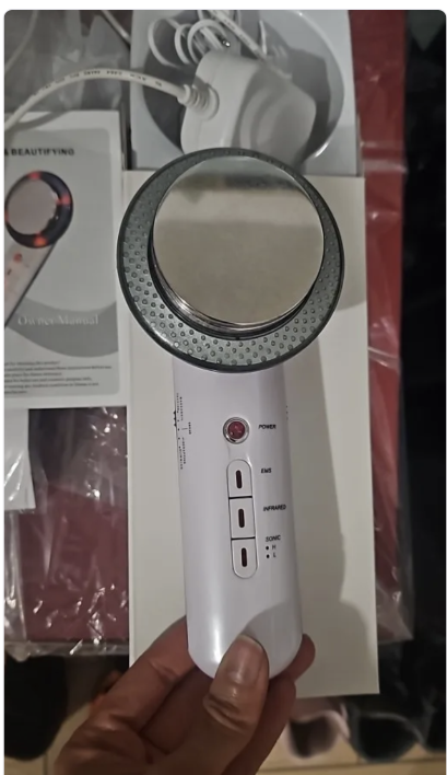 Dispositivo de belleza para adelgazar, masajeador portátil con ultrasonido para eliminar grasa corporal.