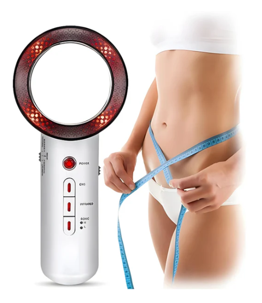 Dispositivo de belleza para adelgazar, masajeador portátil con ultrasonido para eliminar grasa corporal.