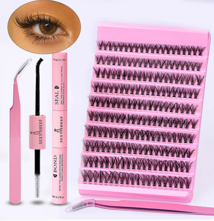 DIY False Eyelash Clusters Kit