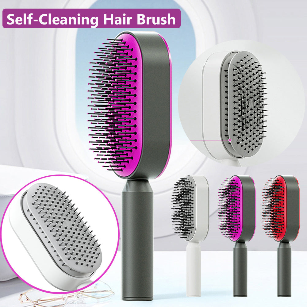 Bealuva Self-Cleaning Hair Brush