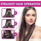 Bealuva StyleBrush Pro – 2-in-1 Hair Straightener & Curler