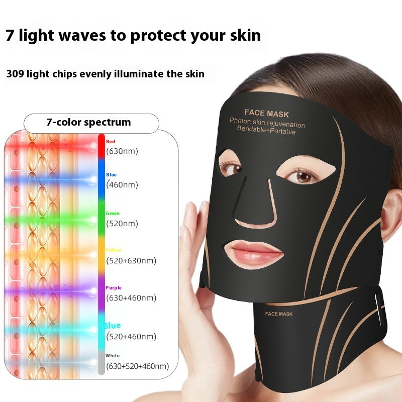 Bealuva LED Photon Facial Mask – Red Light Therapy Skin Rejuvenation Device