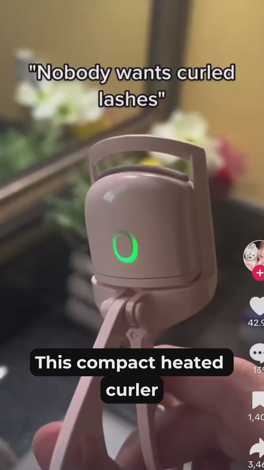 bealuva - Heated Eyelash Curler